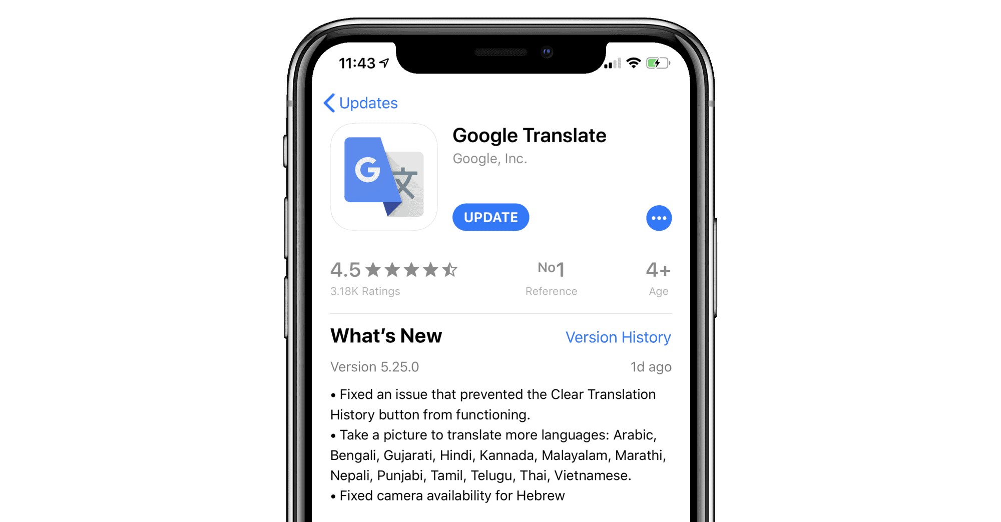 E9d44 Google Translate Iphone App Update V5.25 