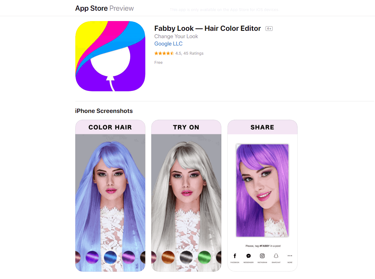 Change Hair Color App change hair color in the photo editor RetouchMe