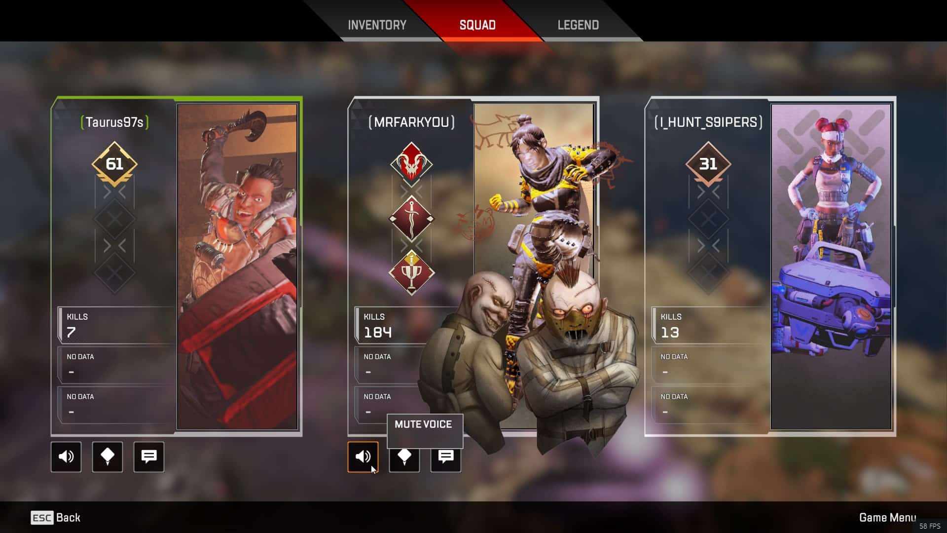 Brise champignon Hele tiden How to mute people in Apex Legends on PC, PS4, and Xbox One