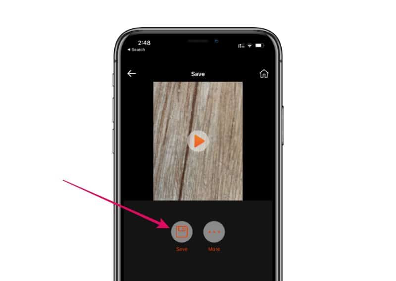 Save Cropped Video iPhone Video Crop app