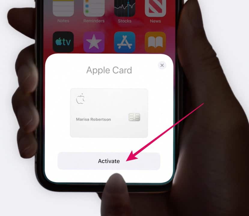 Activate Apple Card