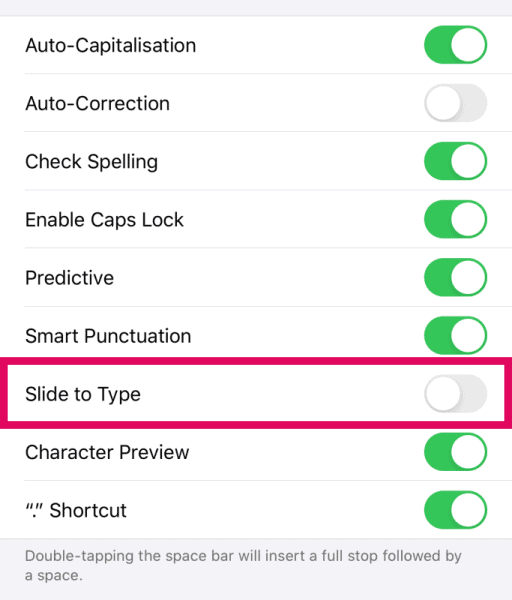 Turn-off-slide-to-type-iPhone