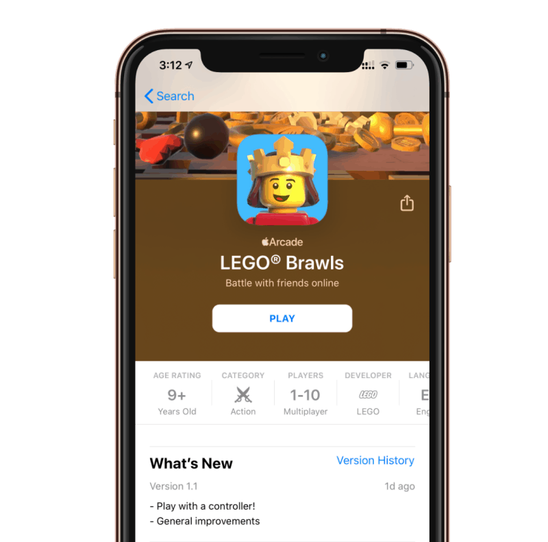 Lego discount brawls ios