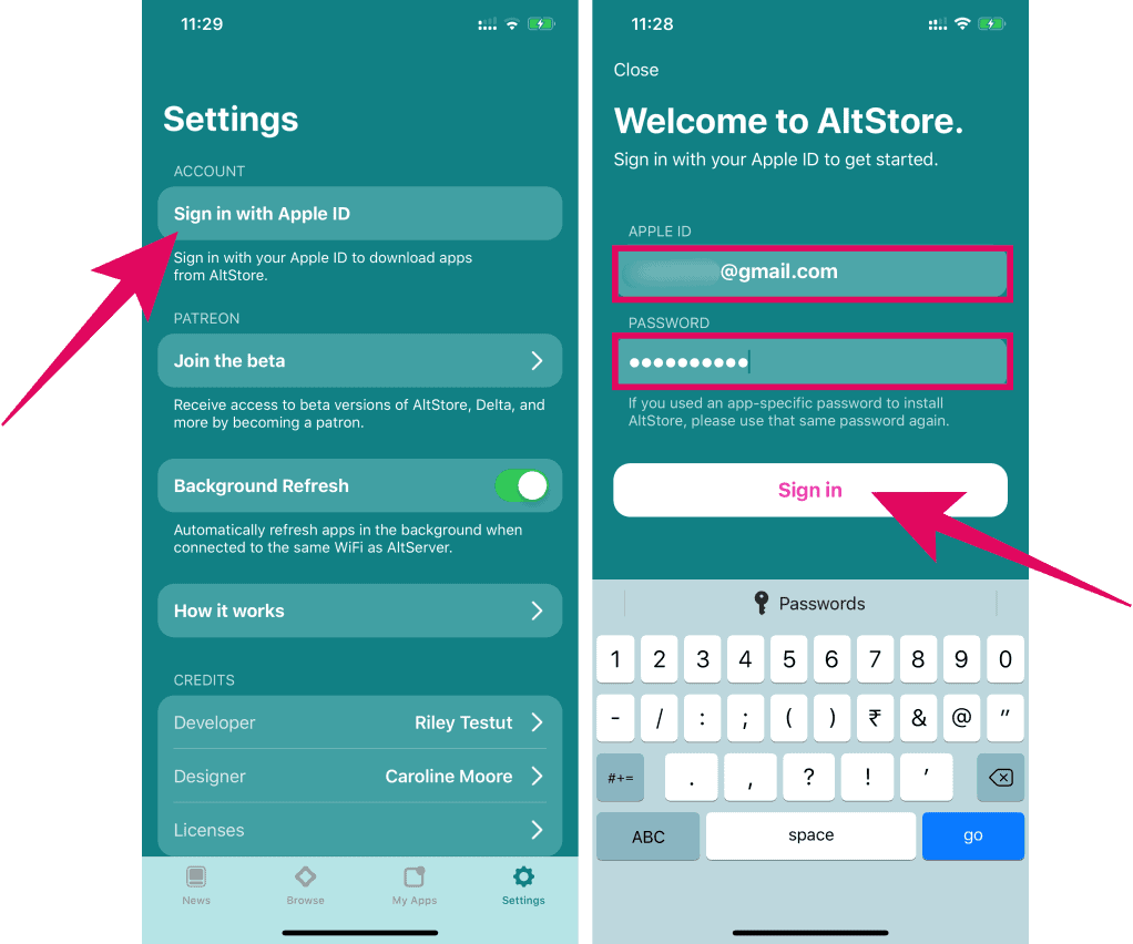 A connection to altserver. Как установить altstore на айфон. Как удалить app IDS В altstore. Altstore не устанавливается на телефон. ID приложение.