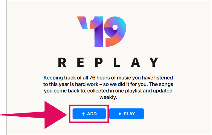 Add Apple Music Replay Mix Playlist