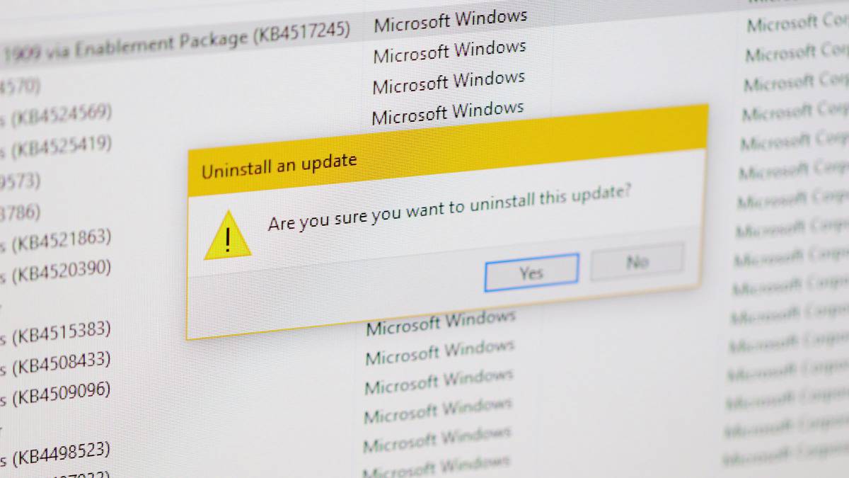 How to Uninstall Windows 10 version 1909, November 2019 Update