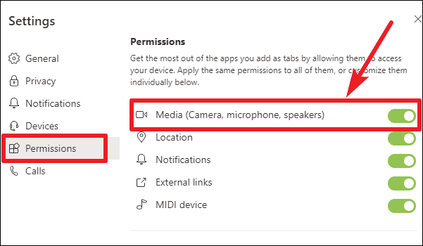 Camera settings for MS Teams disabled on mac - Microsoft Community