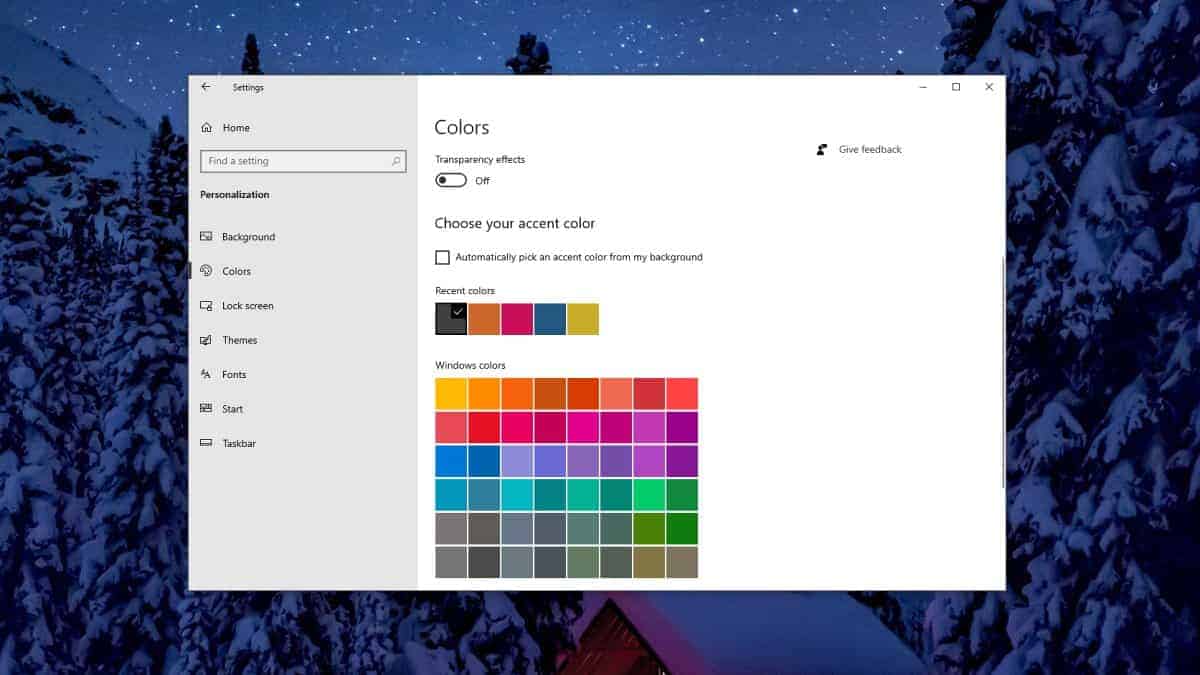 How to Change Taskbar Color in Windows 10