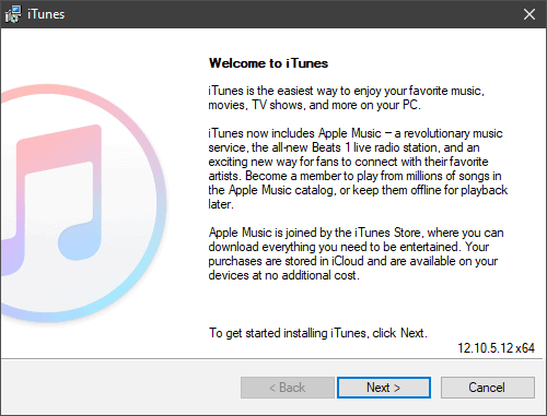 iTunes 12.13.0.9 download the last version for iphone