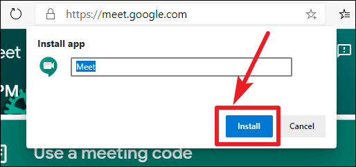 Google meet приложение для Windows.