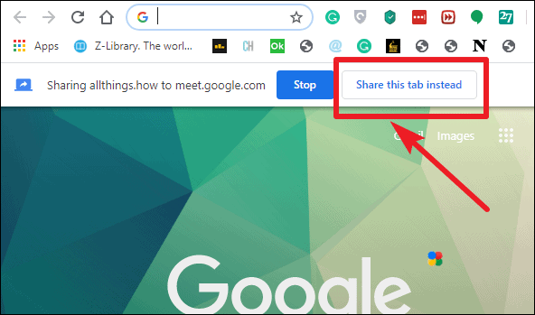 how to make google meet presentation full screen