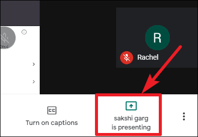 how to upload presentation in google meet