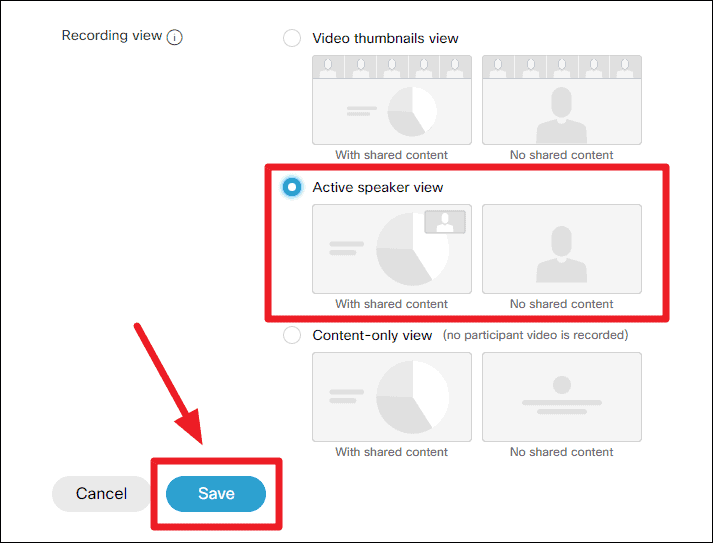 how to use webex to record a presentation