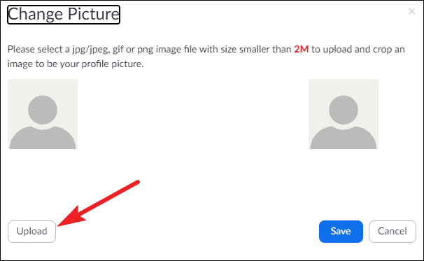 How to Add Profile Picture in Zoom (No Camera) 