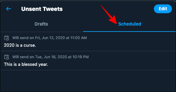 How to View, Edit and Delete Scheduled Tweets on Twitter