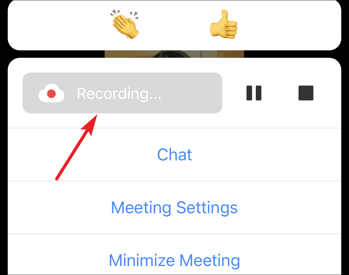 how to record zoom presentation on ipad