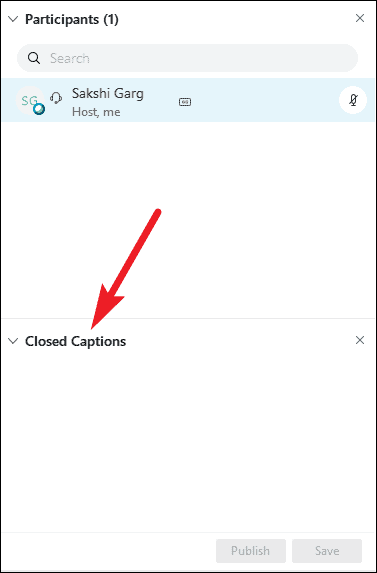 How to Enable Webex Closed Captioning