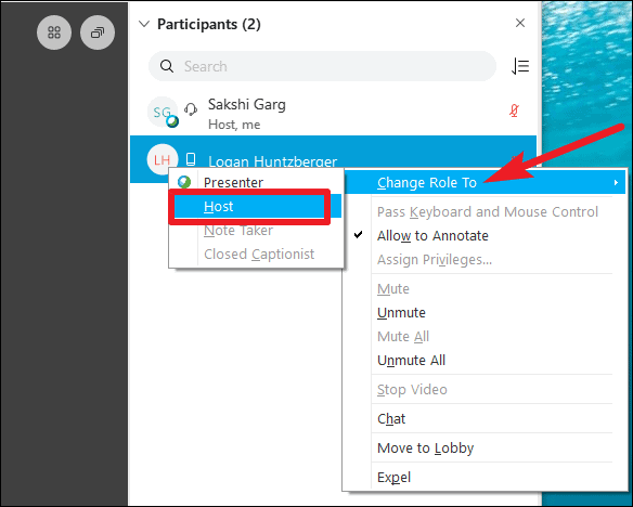 webex for presentation