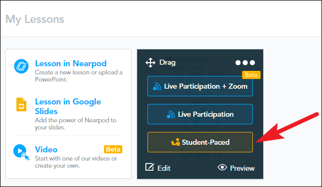 presentation view nearpod