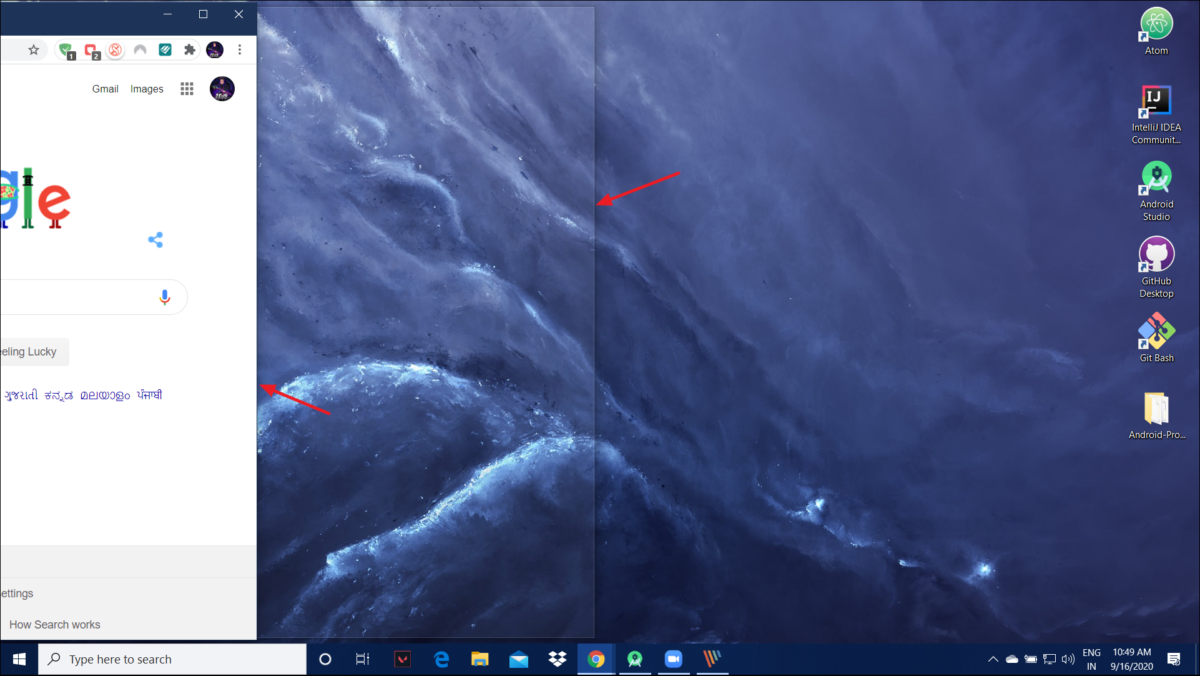 Windows overlay