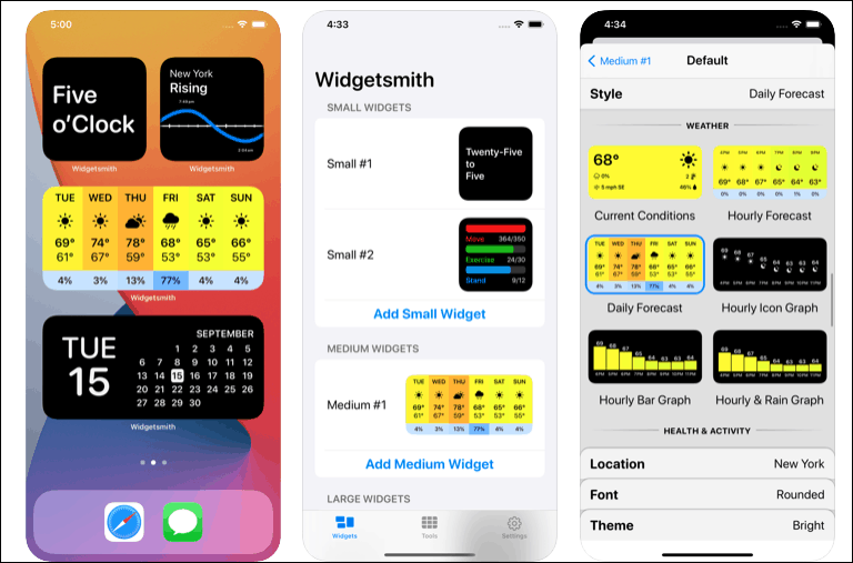 How to Use Widget Smith on your iPhone running iOS 14