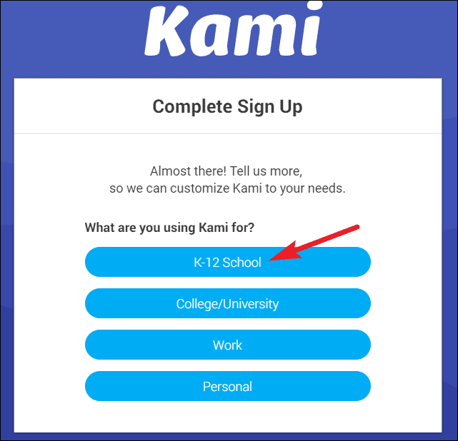 what is a kami assignment