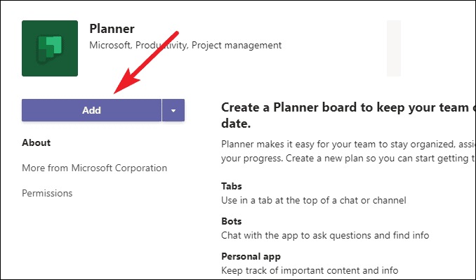 task by planner and to do in teams