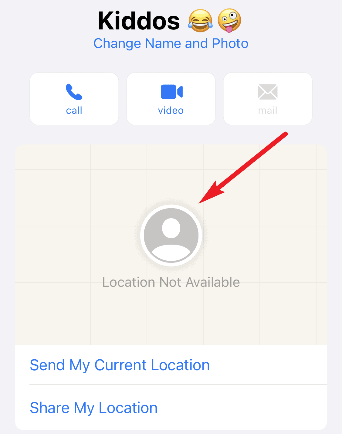 Why does it keep saying location not available?