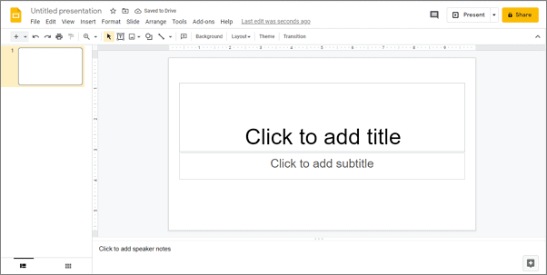 how to make google presentation vertical