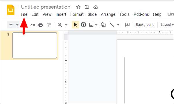 vertical presentation google slides