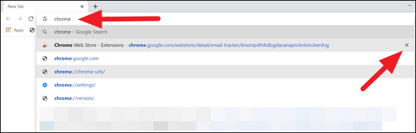 How to Remove a Website/URL from Chrome Suggestions in Address Bar