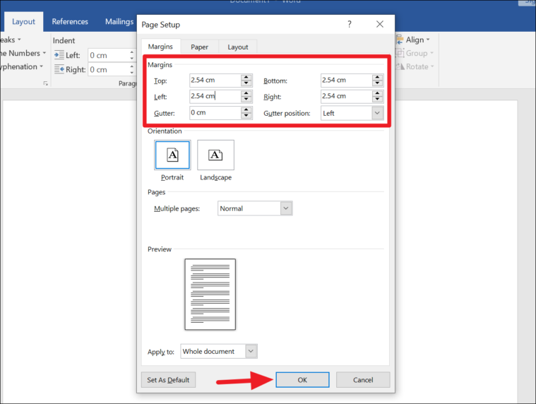 microsoft word essay margins