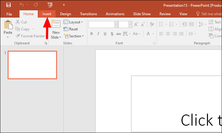 changing a powerpoint presentation to a word document