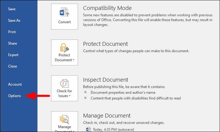 how to make word presentation