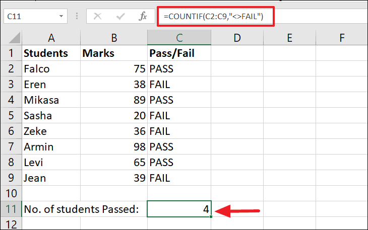 how-to-use-not-equal-to-in-excel