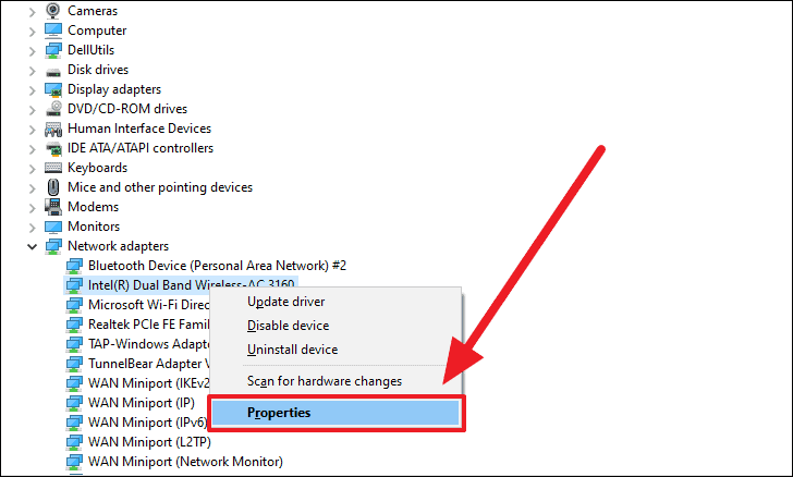 Component properties