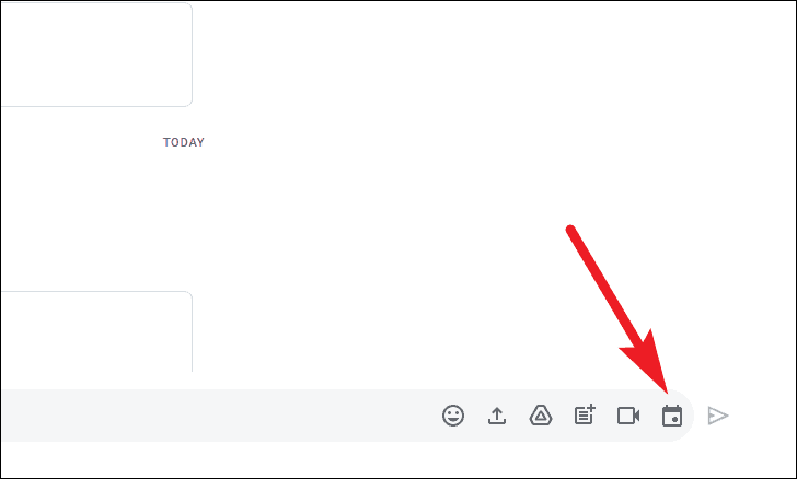 add event in google rooms chat