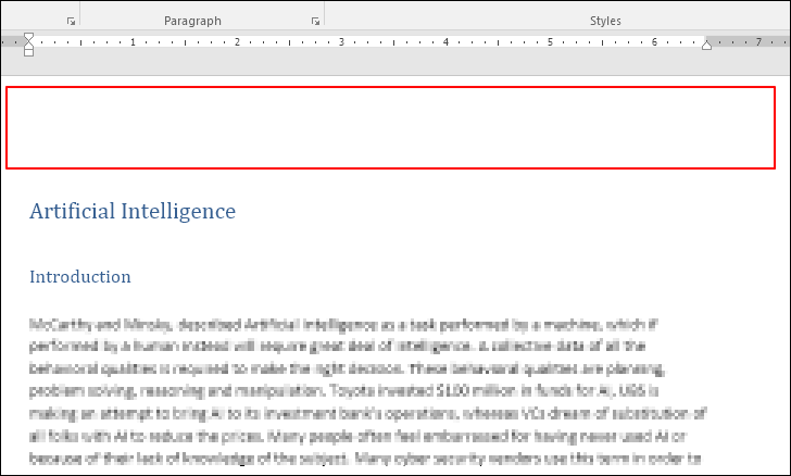 in-word-header-on-the-first-page-only-microsoft-word-tutorials-otosection