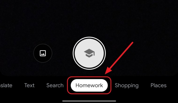 solve homework with camera google