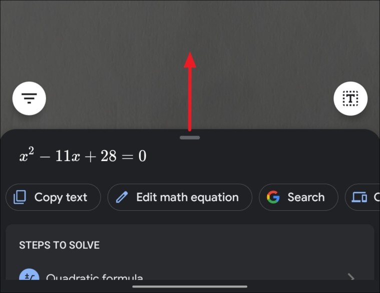 google lens homework solver