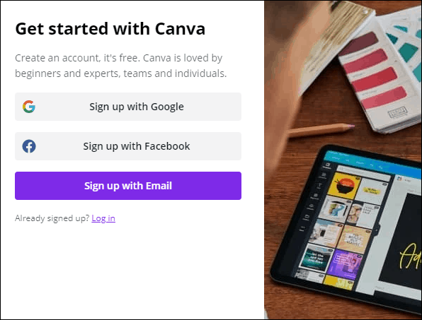 how to create a presentation using canva