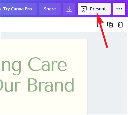 canva mobile presentation