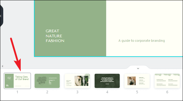 how to create a presentation using canva