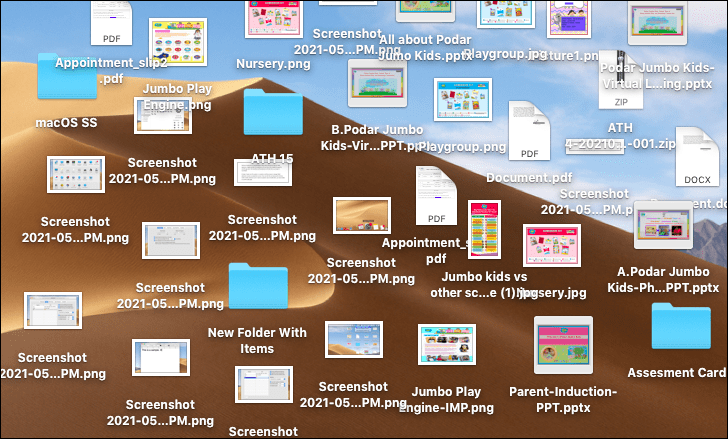 Cluttered desktop overloading WindowServer