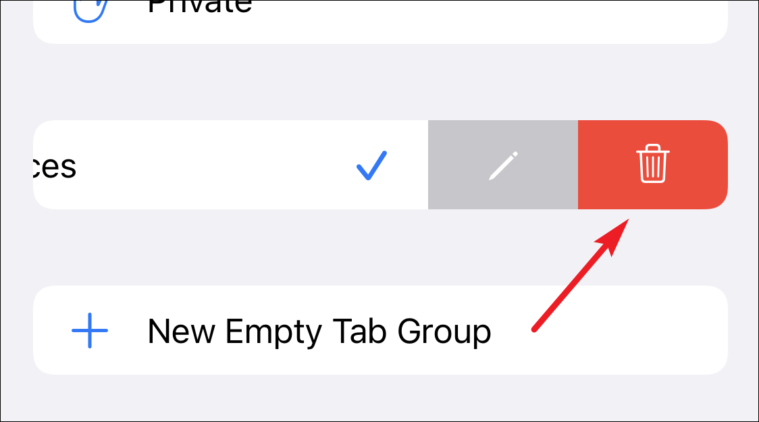 open tab group safari