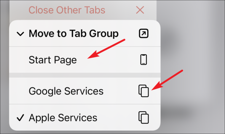 safari auto group tabs