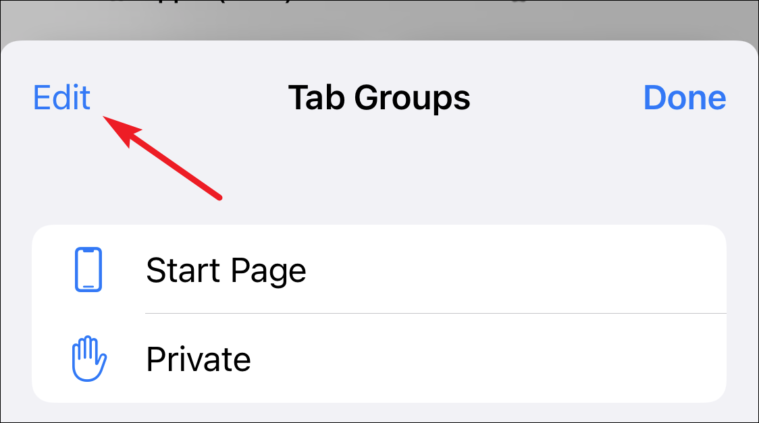 save group of tabs safari