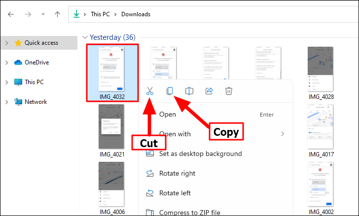 How To Cut Copy And Paste Files In Windows