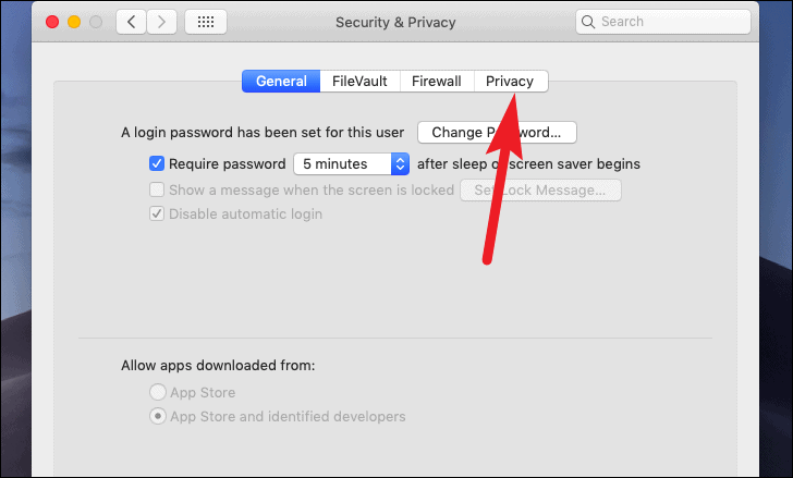 go to privacy to enable or disbale location history