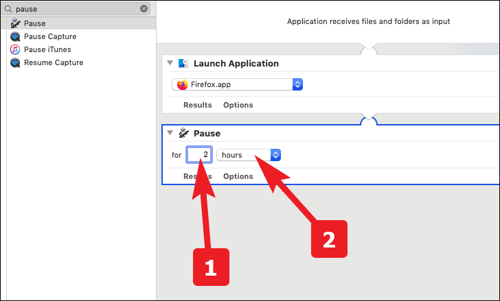 set specific time to run the application